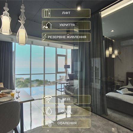 Gagarin Plaza Luxury Sea View Apartments Odessa Exterior foto