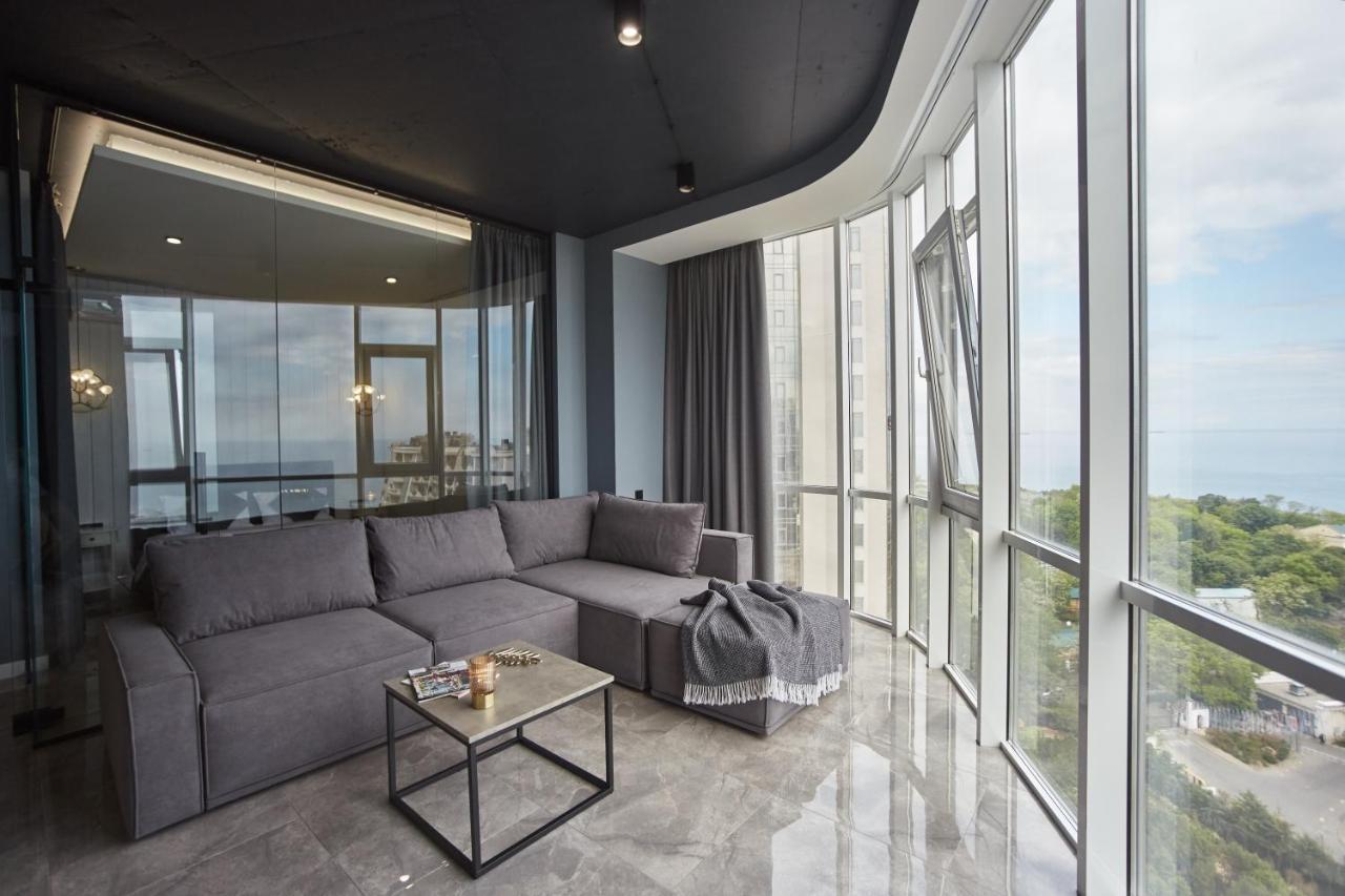 Gagarin Plaza Luxury Sea View Apartments Odessa Exterior foto